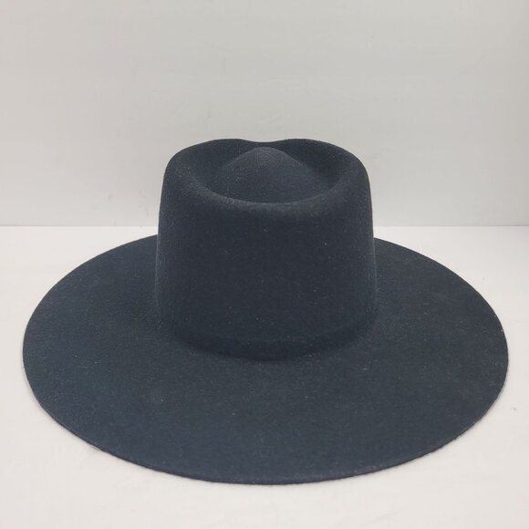 Patina Women's Black Wool Felt Handcrafted Hat Size Small - Picture 10 of 10